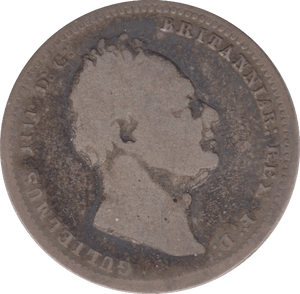 1834 SHILLING ( FAIR ) 4 - Shilling - Cambridgeshire Coins