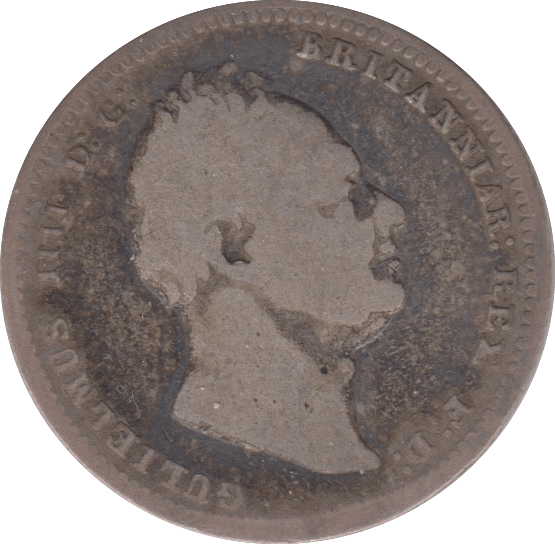 1834 SHILLING ( FAIR ) 4 - Shilling - Cambridgeshire Coins