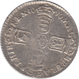 1696 SIXPENCE ( GVF ) 4