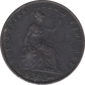 1853 HALFPENNY ( GF ) 4 - Halfpenny - Cambridgeshire Coins