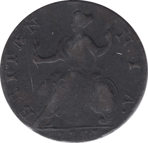 1737 HALFPENNY ( FINE ) 4