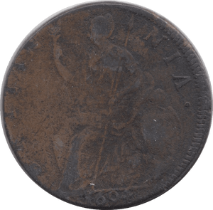 1694 HALFPENNY ( FINE ) 4