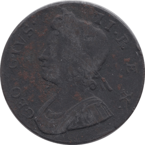 1737 HALFPENNY ( FINE ) 4
