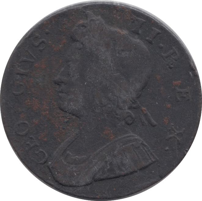 1737 HALFPENNY ( FINE ) 4
