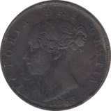 1853 HALFPENNY ( GF ) 4 - Halfpenny - Cambridgeshire Coins