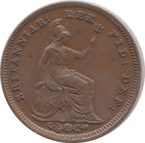 1835 ONE THIRD FARTHING ( EF ) - One Third Farthing - Cambridgeshire Coins