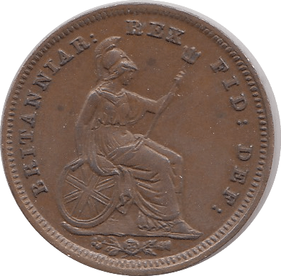 1835 ONE THIRD FARTHING ( EF ) - One Third Farthing - Cambridgeshire Coins