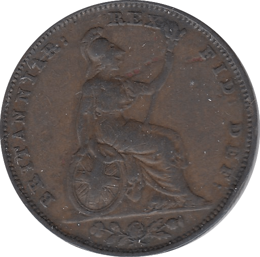 1826 FARTHING ( VF ) 14 - Farthing - Cambridgeshire Coins
