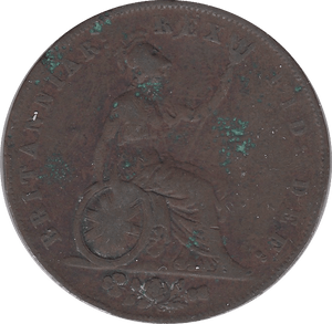 1826 HALFPENNY ( FINE ) 14 - Halfpenny - Cambridgeshire Coins