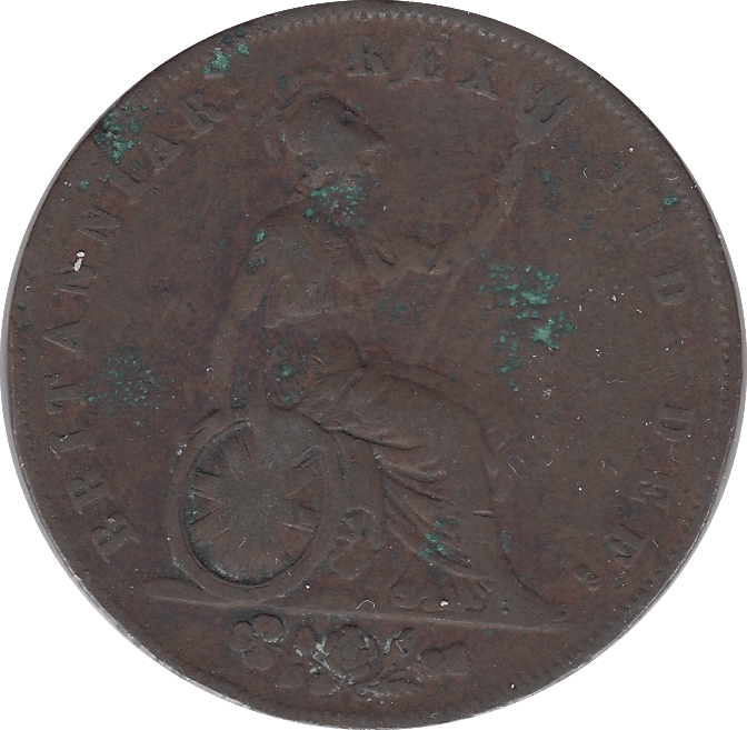 1826 HALFPENNY ( FINE ) 14 - Halfpenny - Cambridgeshire Coins