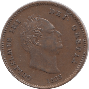 1835 ONE THIRD FARTHING ( EF ) - One Third Farthing - Cambridgeshire Coins