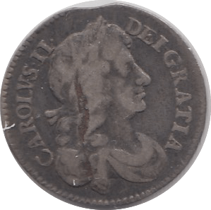 1674 MAUNDY FOURPENCE ( F )