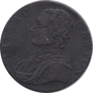 1793 HALFPENNY CONDER ISAAC NEWTON TOKEN