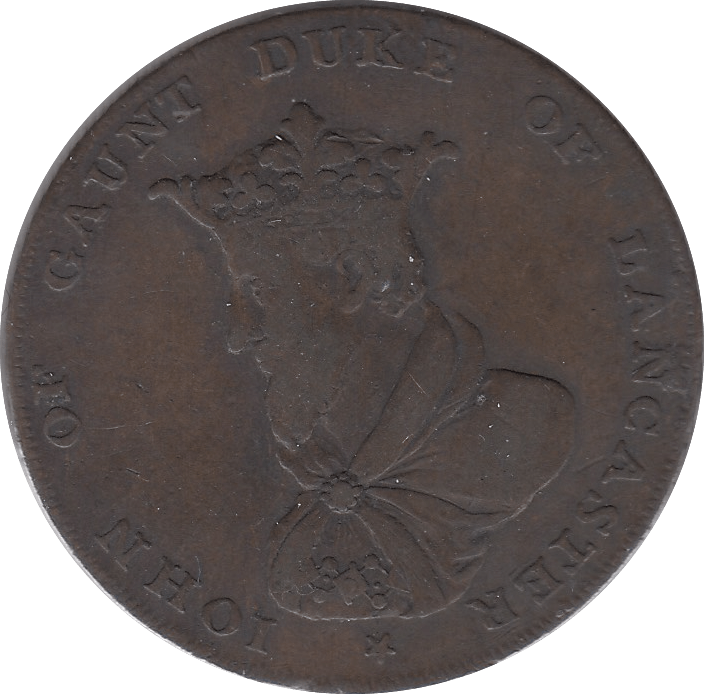 1792 LANCASTER HALFPENNY TOKEN A