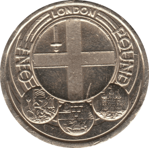 2010 CIRCULATED £1 London - £1 CIRCULATED - Cambridgeshire Coins
