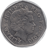 2010 CIRCULATED 50P 100 YEARS GIRL GUIDES - 50P CIRCULATED - Cambridgeshire Coins