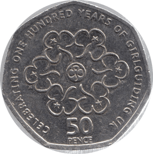 2010 CIRCULATED 50P 100 YEARS GIRL GUIDES - 50P CIRCULATED - Cambridgeshire Coins