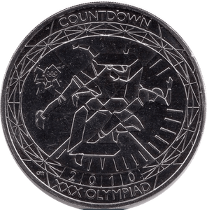 2010 FIVE POUND £5 LONDON OLYMPIC 2012 RUNNING BRILLIANT UNCIRCULATED BU - £5 BU - Cambridgeshire Coins