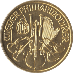 2010 GOLD PROOF 1/10TH OUNCE AUSTRIA PHILHARMONIKER - Gold World Coins - Cambridgeshire Coins