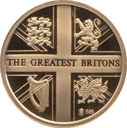 2010 GOLD PROOF DIANA-PRINCESS OF WALES THE GREATEST BRITONS WITH COA . REF 43 - GOLD COMMEMORATIVE - Cambridgeshire Coins