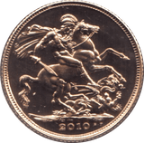 2010 GOLD SOVEREIGN ( BU ) - Sovereign - Cambridgeshire Coins