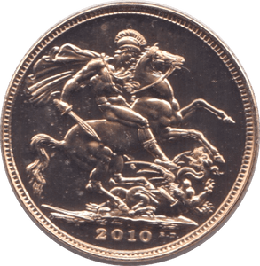 2010 GOLD SOVEREIGN ( BU ) - SOVEREIGN - Cambridgeshire Coins