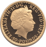 2010 HALF OUNCE GOLD £50 BRITANNIA COIN PROOF - GOLD BRITANNIAS - Cambridgeshire Coins