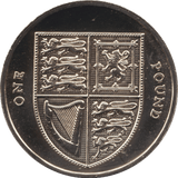 2010 ONE POUND £1 SHIELD BRILLIANT UNCIRCULATED BU - £1 BU - Cambridgeshire Coins