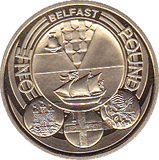2010 ONE POUND PROOF CITY BELFAST - £1 Proof - Cambridgeshire Coins