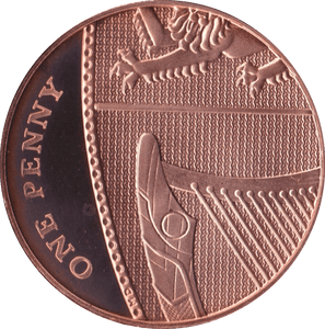 2010 PROOF DECIMAL ONE PENNY - 1p Proof - Cambridgeshire Coins