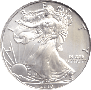 2010 SILVER LIBERTY DOLLAR USA - Cambridgeshire Coins