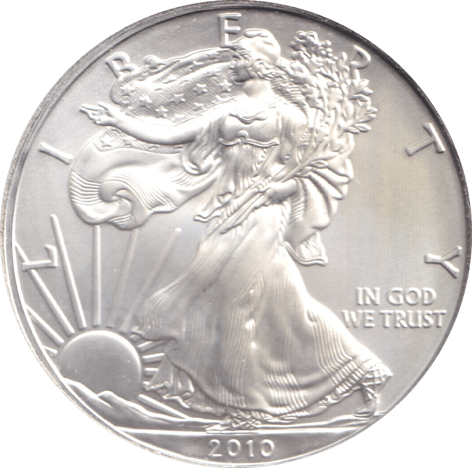 2010 SILVER LIBERTY DOLLAR USA - Cambridgeshire Coins