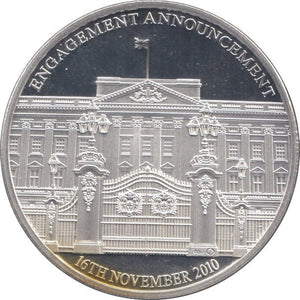 2010 SILVER PROOF ENGAGEMENT ANNOUNCEMENT - SILVER WORLD COINS - Cambridgeshire Coins