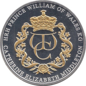 2010 SILVER PROOF ENGAGEMENT ANNOUNCEMENT - SILVER WORLD COINS - Cambridgeshire Coins