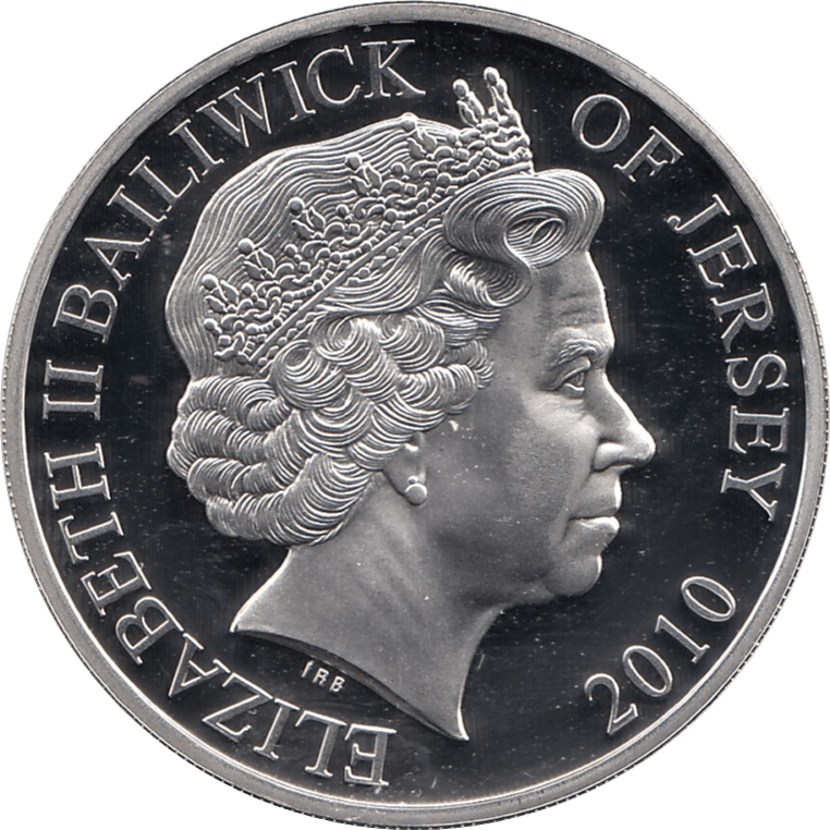 2010 SILVER PROOF FIVE POUND REVOLUTION TO RESTORATION CROMWELL CHARLES I AND CHARLES II REF 25 - SILVER PROOF COMMEMORATIVE - Cambridgeshire Coins