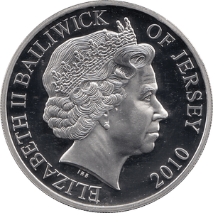 2010 SILVER PROOF FIVE POUND REVOLUTION TO RESTORATION JOHN PYM REF 21 - SILVER PROOF COMMEMORATIVE - Cambridgeshire Coins