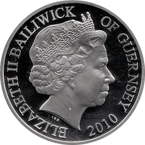 2010 SILVER PROOF FIVE POUND REVOLUTION TO RESTORATION RICHARD CROMWELL REF 18 - SILVER PROOF COMMEMORATIVE - Cambridgeshire Coins