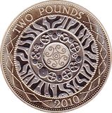 2010 TWO POUND £2 PROOF COIN ADVENT OF TECHNOLOGY SHOULDER OF GIANTS - £2 Proof - Cambridgeshire Coins
