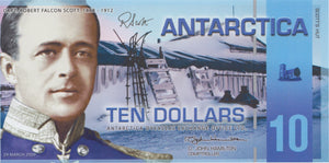 2011 10 DOLLARS BANKNOTE ANTARCTICA REF 517 - World Banknotes - Cambridgeshire Coins
