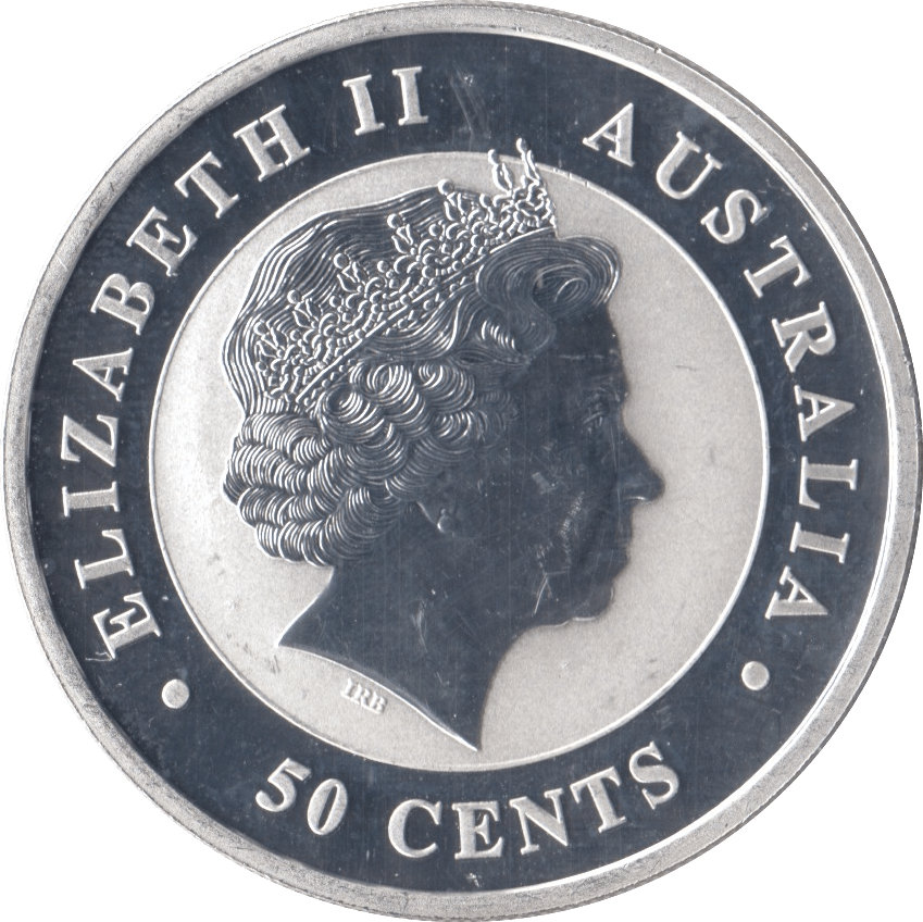 2011 AUSTRALIA KOALA 1/2 OZ SILVER FIFTY CENTS - SILVER WORLD COINS - Cambridgeshire Coins