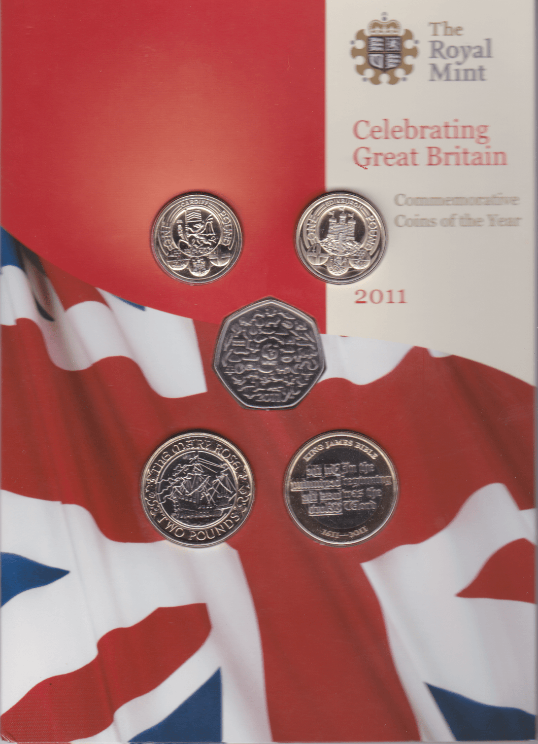 2011 BRILLIANT UNCIRCULATED COIN YEAR SET - Brilliant Uncirculated Year Sets - Cambridgeshire Coins