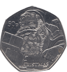 2011 CHRISTMAS 50P FATHER CHRISTMAS ISLE OF MAN - 50P CHRISTMAS - Cambridgeshire Coins