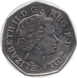 2011 CIRCULATED LONDON OLYMPIC 2012 50p TAEKWANDO - 50p Circulated Olympic - Cambridgeshire Coins