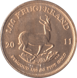 2011 GOLD KRUGERRAND 1/10TH OUNCE ( UNC ) SOUTH AFRICA - Gold World Coins - Cambridgeshire Coins
