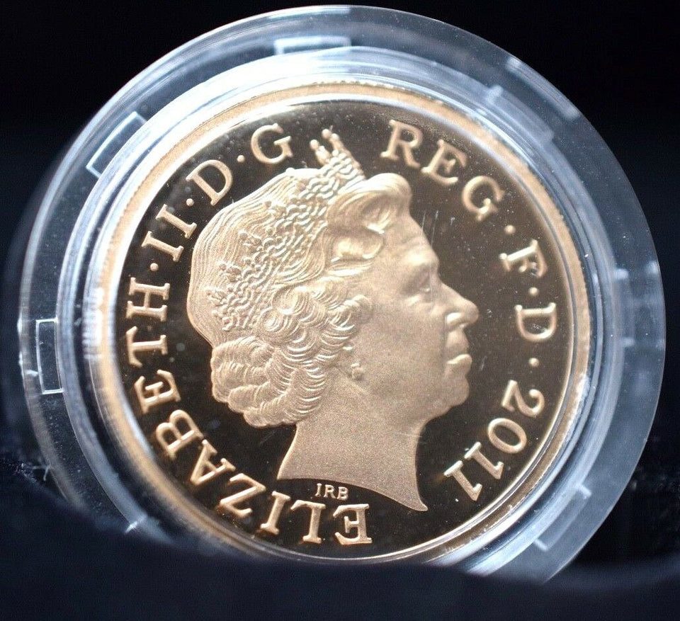 2011 GOLD PROOF £1 EDINBURGH CITY COIN SCRACE 1000 MINTED BOX AND COA ROYAL MINT - Gold Proof £1 - Cambridgeshire Coins