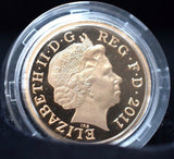2011 GOLD PROOF £1 EDINBURGH CITY COIN SCRACE 1000 MINTED BOX AND COA ROYAL MINT - Gold Proof £1 - Cambridgeshire Coins