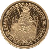 2011 GOLD PROOF HENRY VII SOVEREIGN COA REF 8 - GOLD COMMEMORATIVE - Cambridgeshire Coins