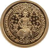 2011 GOLD PROOF KING EDWARD III ROYAL CROSS WITH A QUATREFOIL COA REF 10 - GOLD COMMEMORATIVE - Cambridgeshire Coins