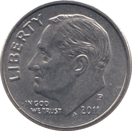 2011 ONE DIME USA - SILVER WORLD COINS - Cambridgeshire Coins