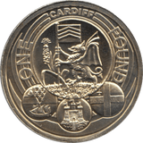 2011 ONE POUND £1 CARDIFF BRILLIANT UNCIRCULATED BU - £1 BU - Cambridgeshire Coins